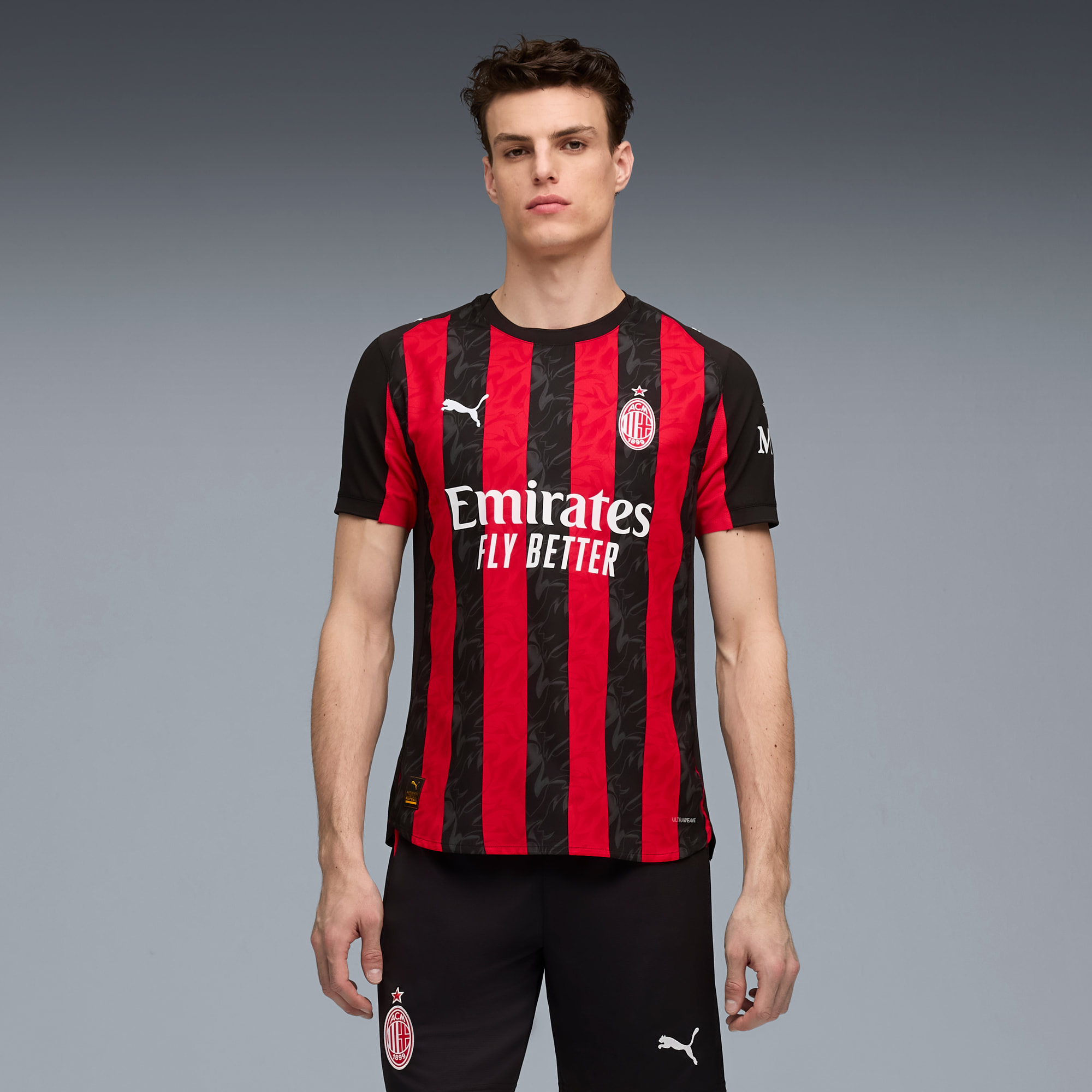 メンズ サッカー ACミラン 2025-26 オーセンティック 半袖