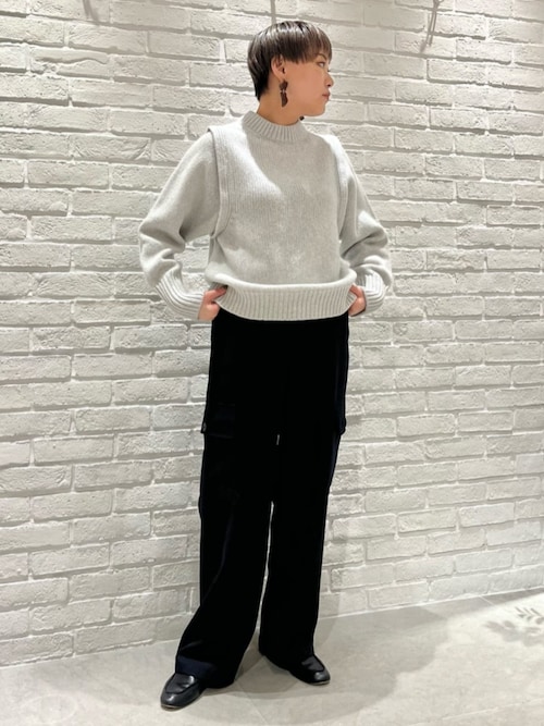 GALERIE VIE（ギャルリー ヴィー）の「ファインウール レイヤードプル
