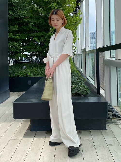 セール】【CLANE/クラネ】STAND COLLAR LOOSE ALL IN ONE/スタンド