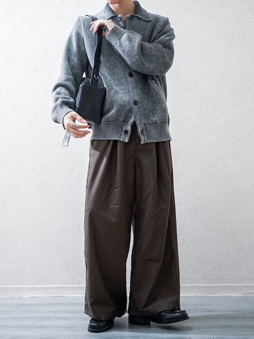 セール】DAIRIKU / ダイリク Vintage Dyed Knit Jacket（カーディガン