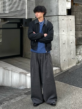 Tweed short blouson / ツイードショートブルゾンを使った人気