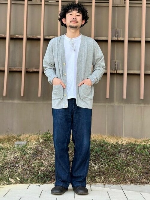 BEAMS MENBEAMS PLUSさんのカーディガン/ボレロを使ったコーディネート