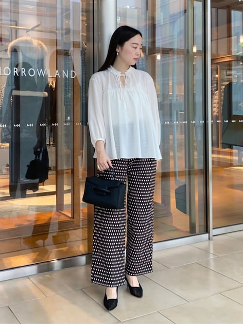 セール】スラブドット セミワイドパンツ（その他パンツ