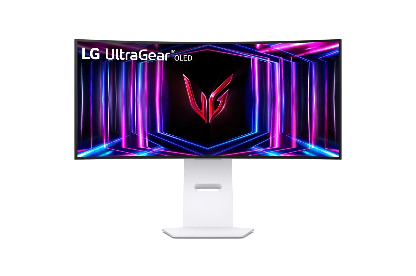 LG 34 Inch UltraGear™ OLED Curved Gaming Monitor WQHD 1440P