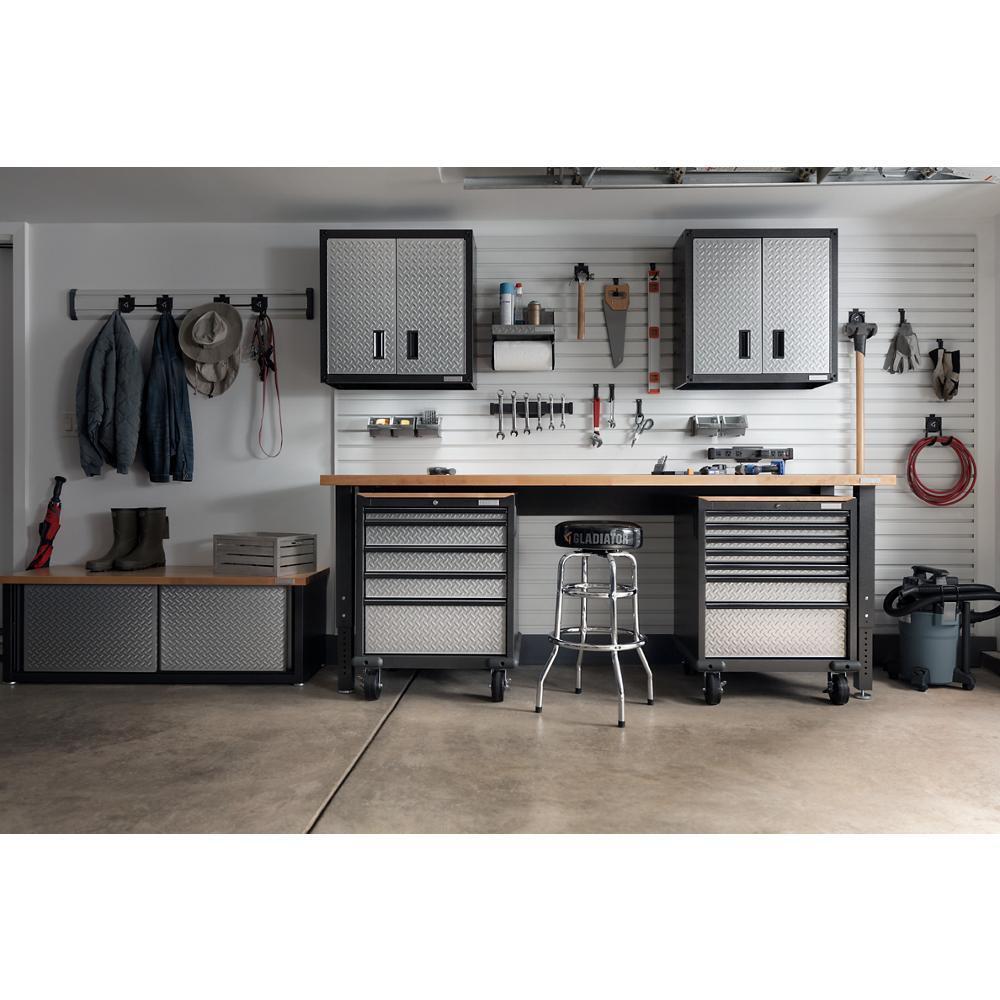 GAGB54SBJG by Gladiator - Ready-to-Assemble Storage Shoe Bench