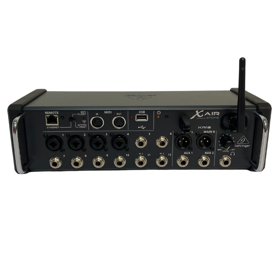 Mesa de Som Digital X Air XR12 Behringer 12 Canais - OUTLET - Amo