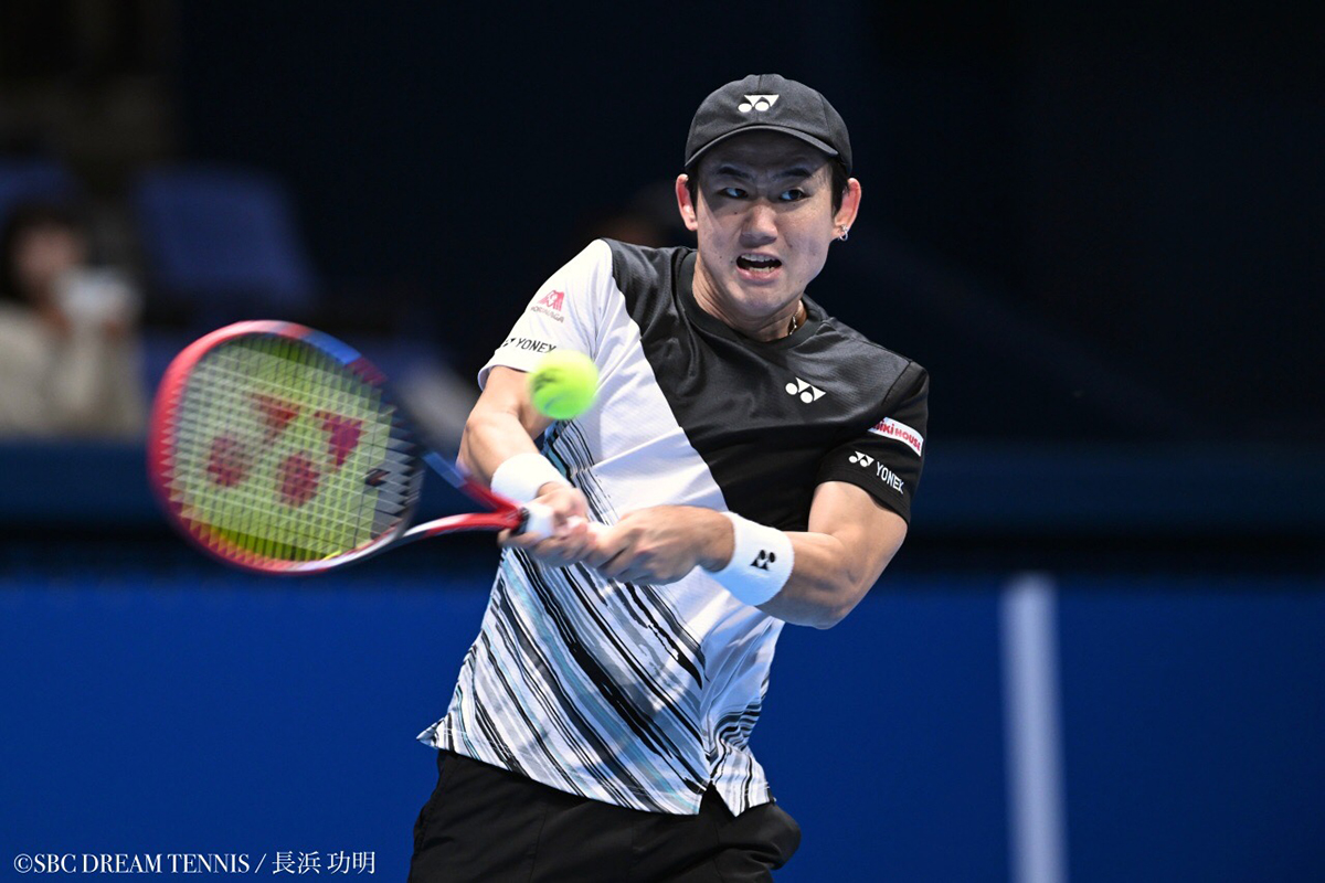 世界36位西岡良仁、来季見据えた実戦「緊張感の中で試合をすることが