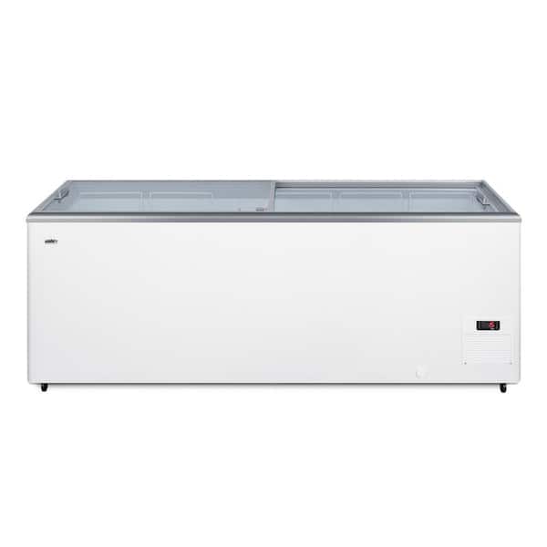 Summit Appliance 12.4 cu. ft. Commercial Chest Freezer in White