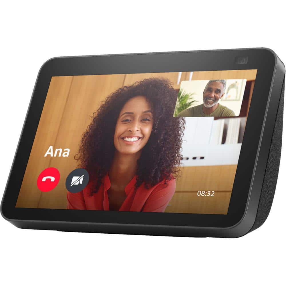 Amazon Echo Show 8 (2nd Gen) - Charcoal B084DCJKSL - The Home Depot