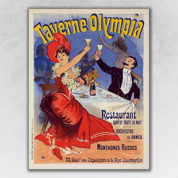 HomeRoots Market Vintage C1920S Carter Vintage Magic Poster Wooden