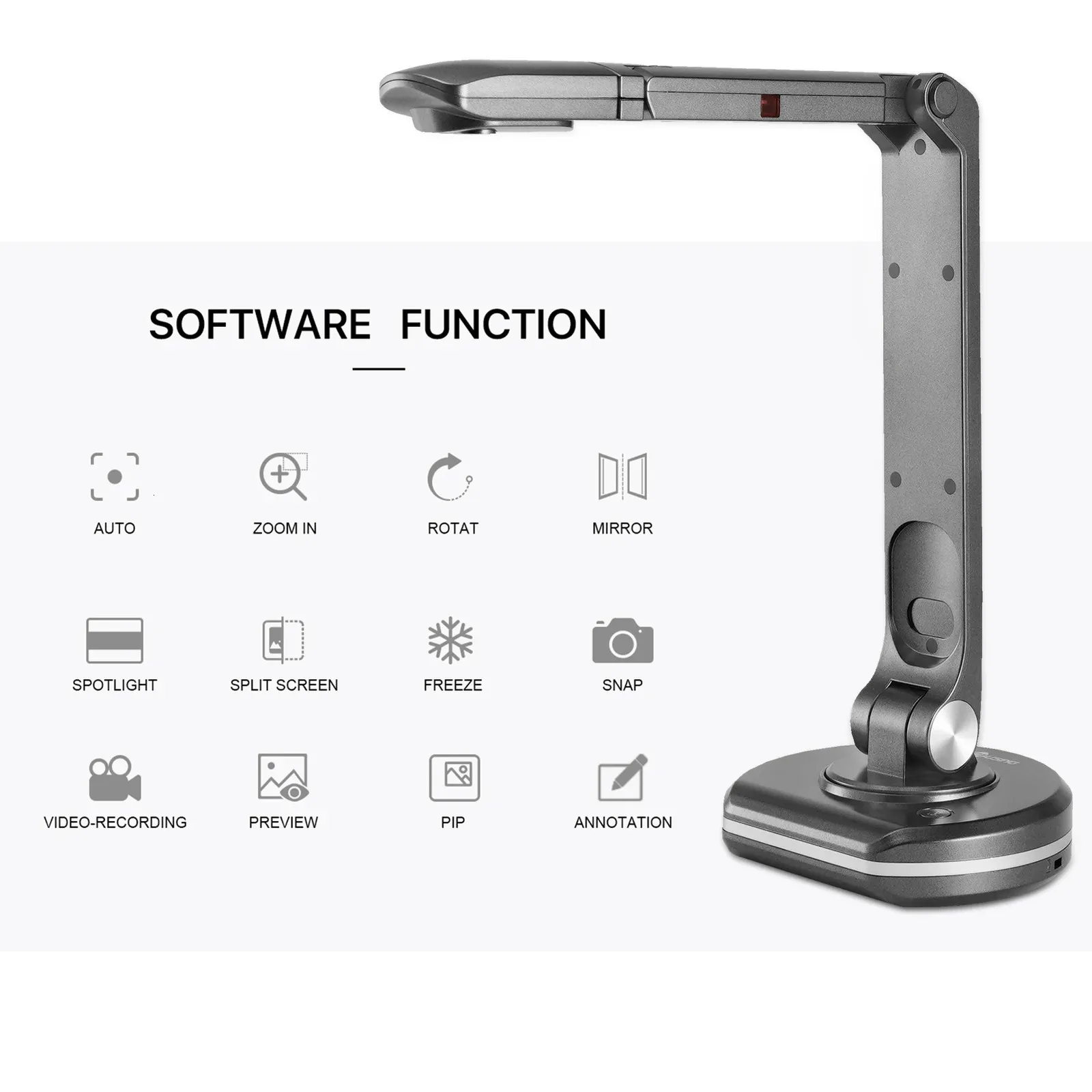 USB ウェブカメラ Joyusing V500S USB 2 In 1 8MP ドキュメントカメラ