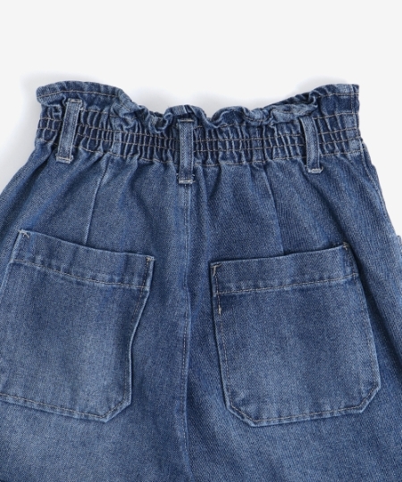 ベルト付デニムショートパンツ/MAJESTIC LEGON(マジェスティックレゴン