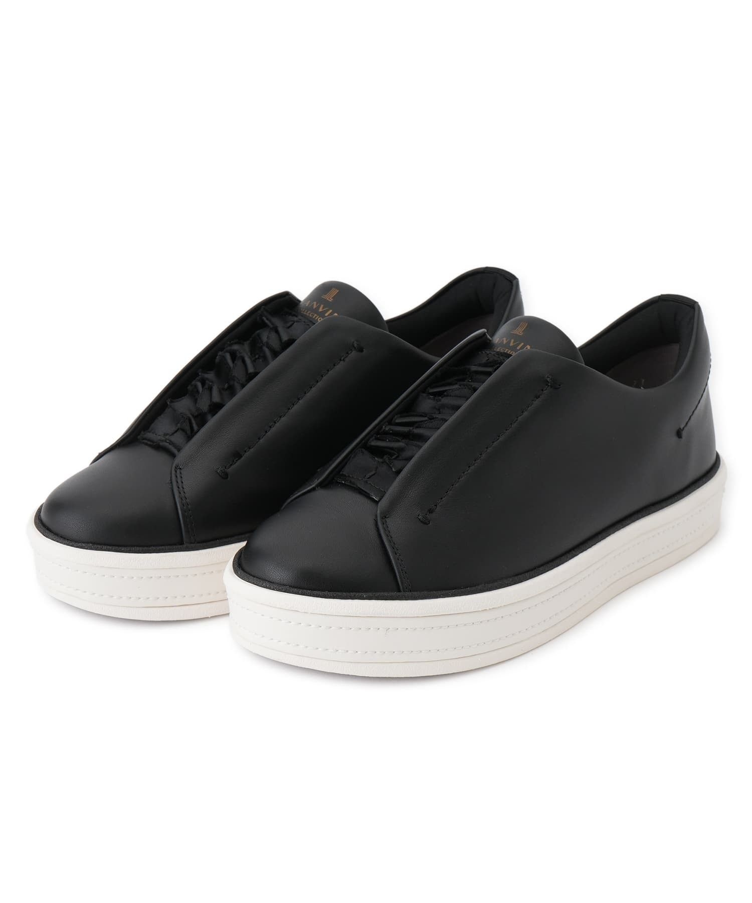 22.5～23.5cm】サテンモチーフスリッポンスニーカー|LANVIN COLLECTION