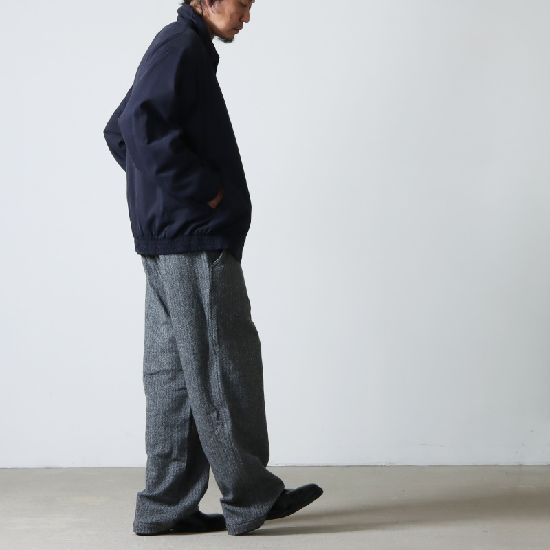 COMOLI (コモリ) シルク スイングトップ