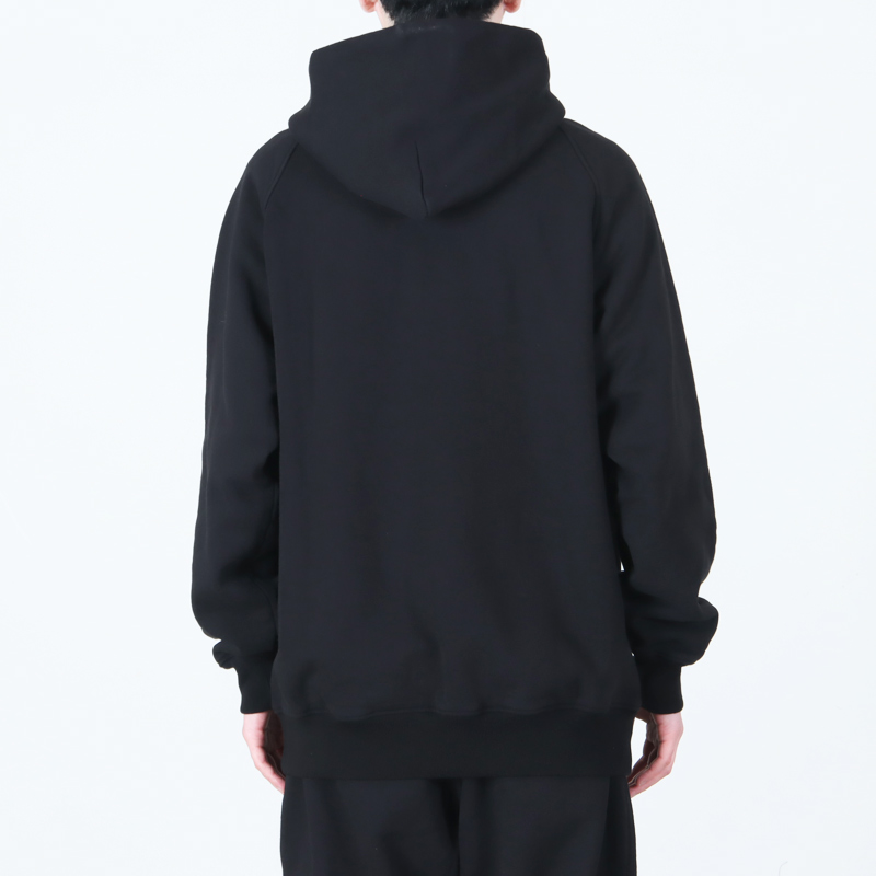 COMOLI (コモリ) コットン裏毛 パーカ