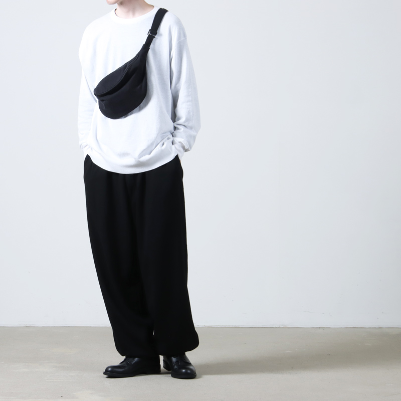 COMOLI (コモリ) シルクネップ ウエストバッグ