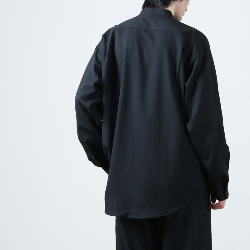 marka (マーカ) BAND COLLAR SHIRT / バンドカラーシャツ