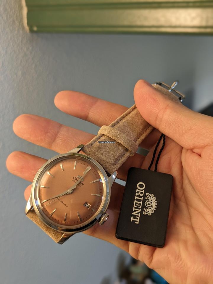 Orient Bambino RA-AC0M08Y Mechanical Classic Leather Strap for