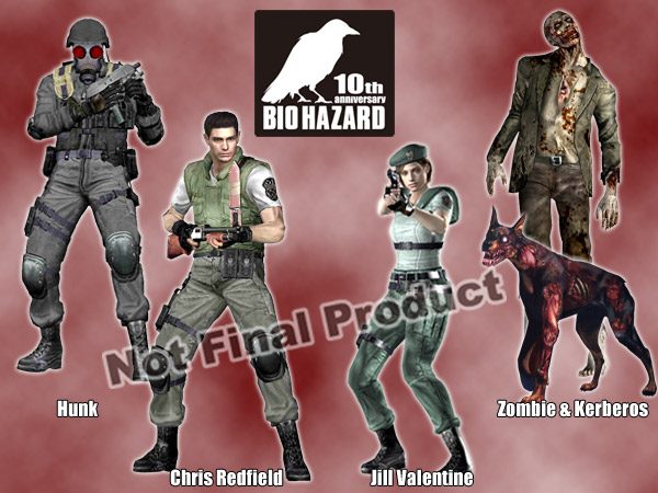 バイオハザード 10周年記念シリーズ フィギュア第1弾 アソート
