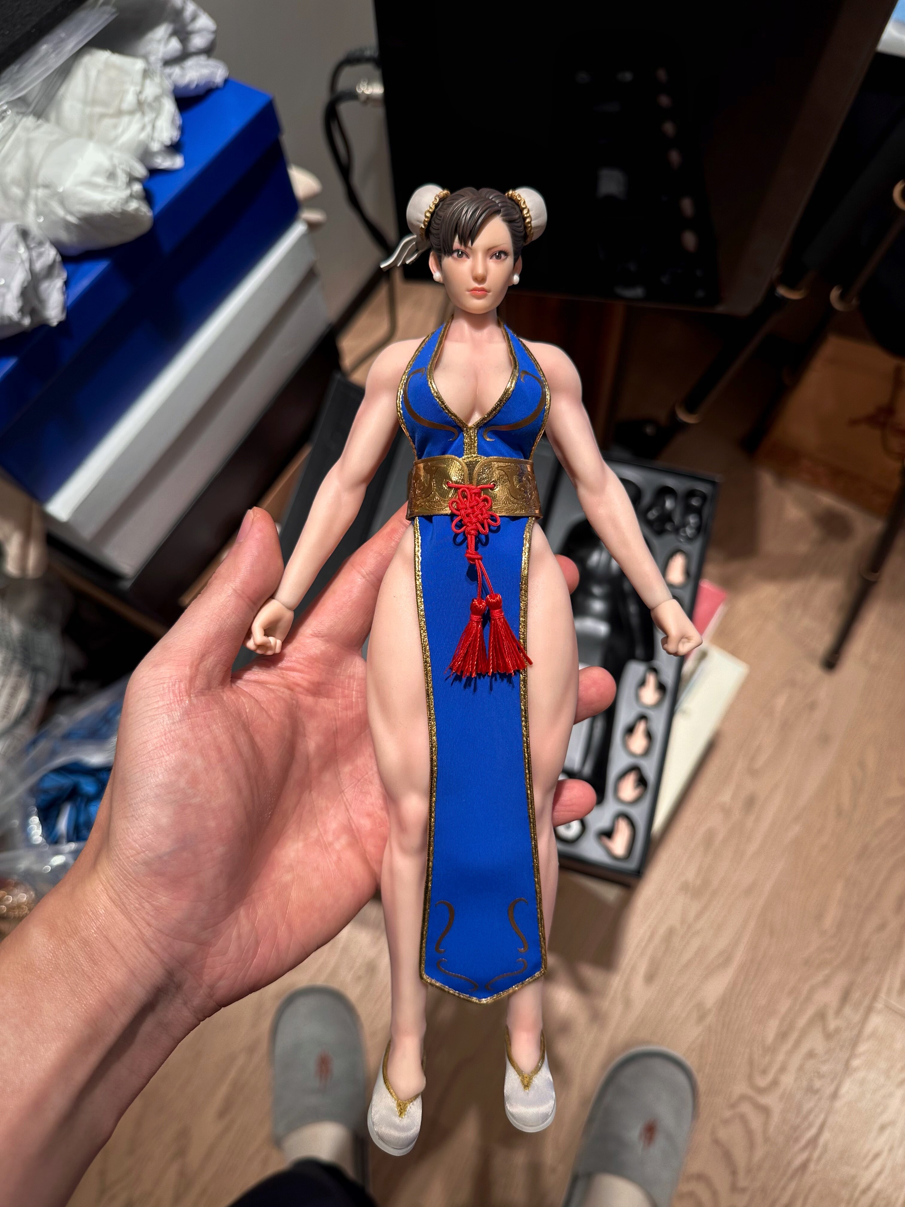 HiPlay PLAY TOY 1/6 格闘の女神2.0 春麗 フィギュア PLAY TOY 1/6