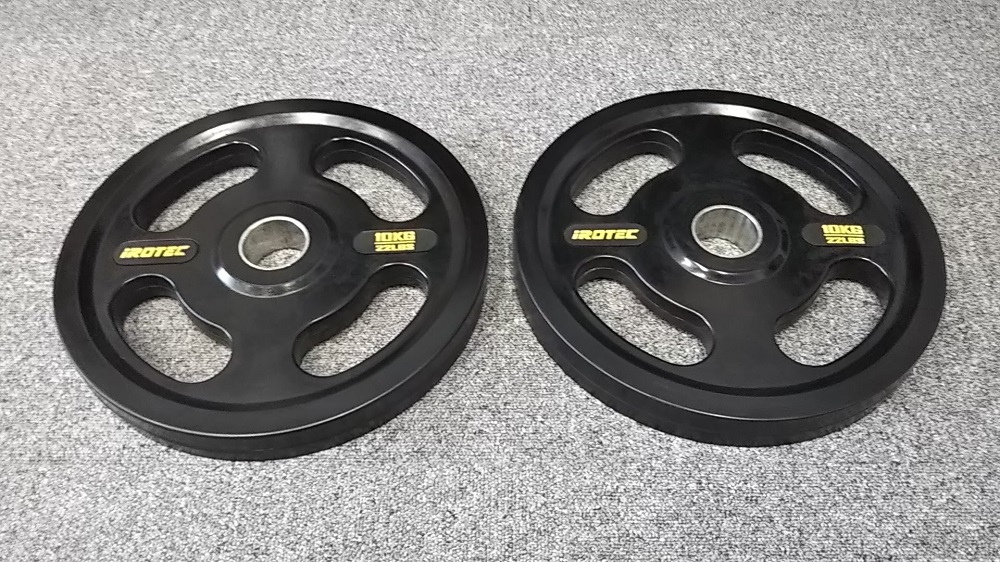 IROTEC アイロテック ダンベル プレートセット 10kg 2個 セット iROTEC