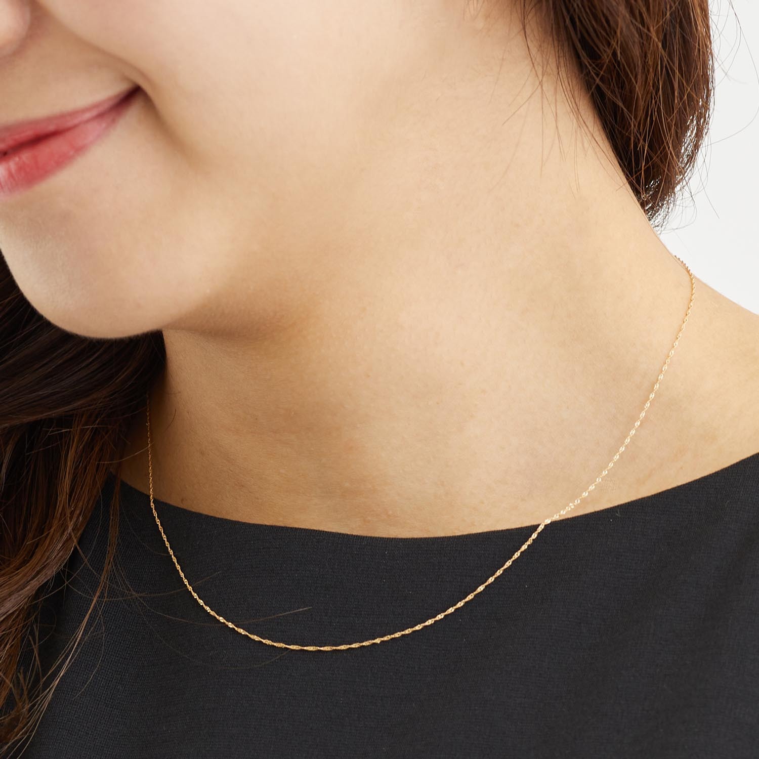 シアーズ 18金ネックレスチェーン 18金ネックレス k18 ネックレス