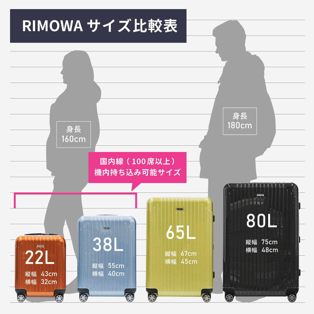 リモワ RIMOWA TOPAS TITANIUM スーツケース 67L キャリーバッグ