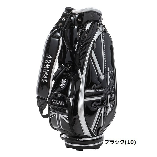アドミラル ゴルフ キャディバッグ エナメル Admiral Golf ADMG3BC5 お