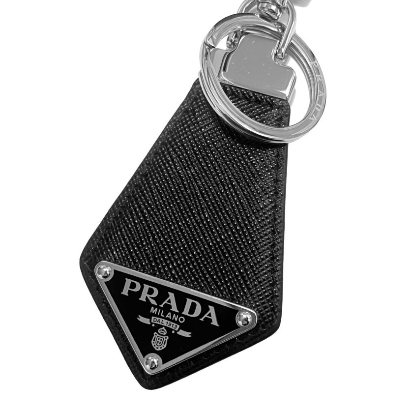 プラダ PRADA キーリング キーホルダー PORTACHIAVI PELLE ポルタキ