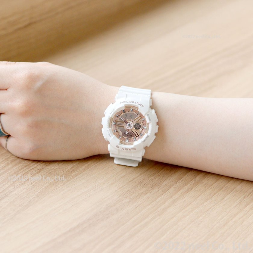 BABY-G カシオ ベビーG レディース 腕時計 ホワイト 白 ピンク