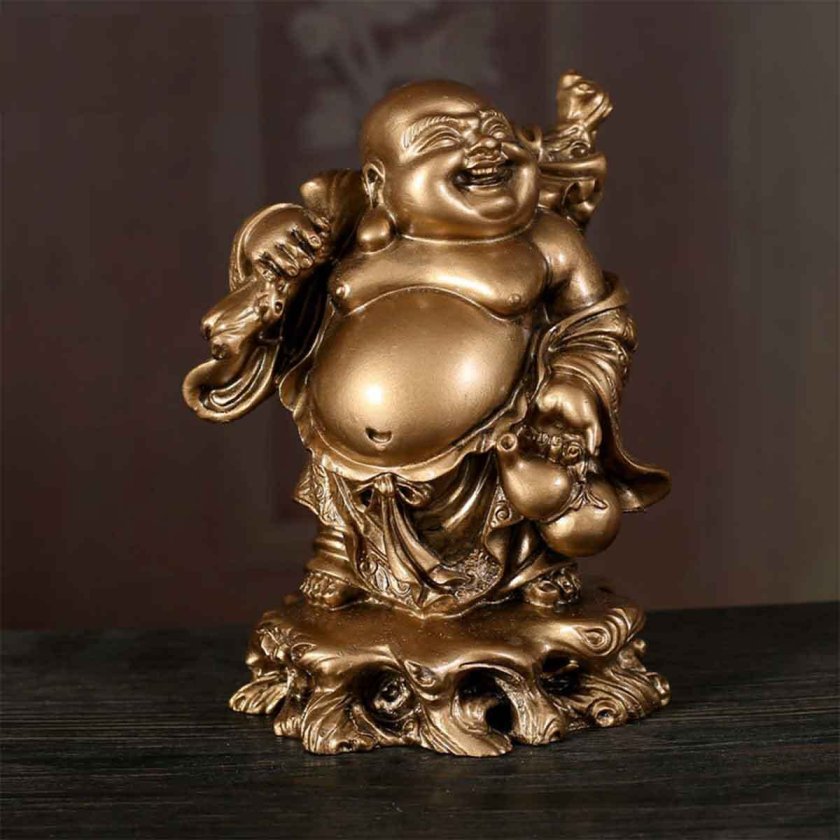 布袋尊 布袋様 立像 贈り物 プレゼント 布袋さん 置物 七福神 オブジェ