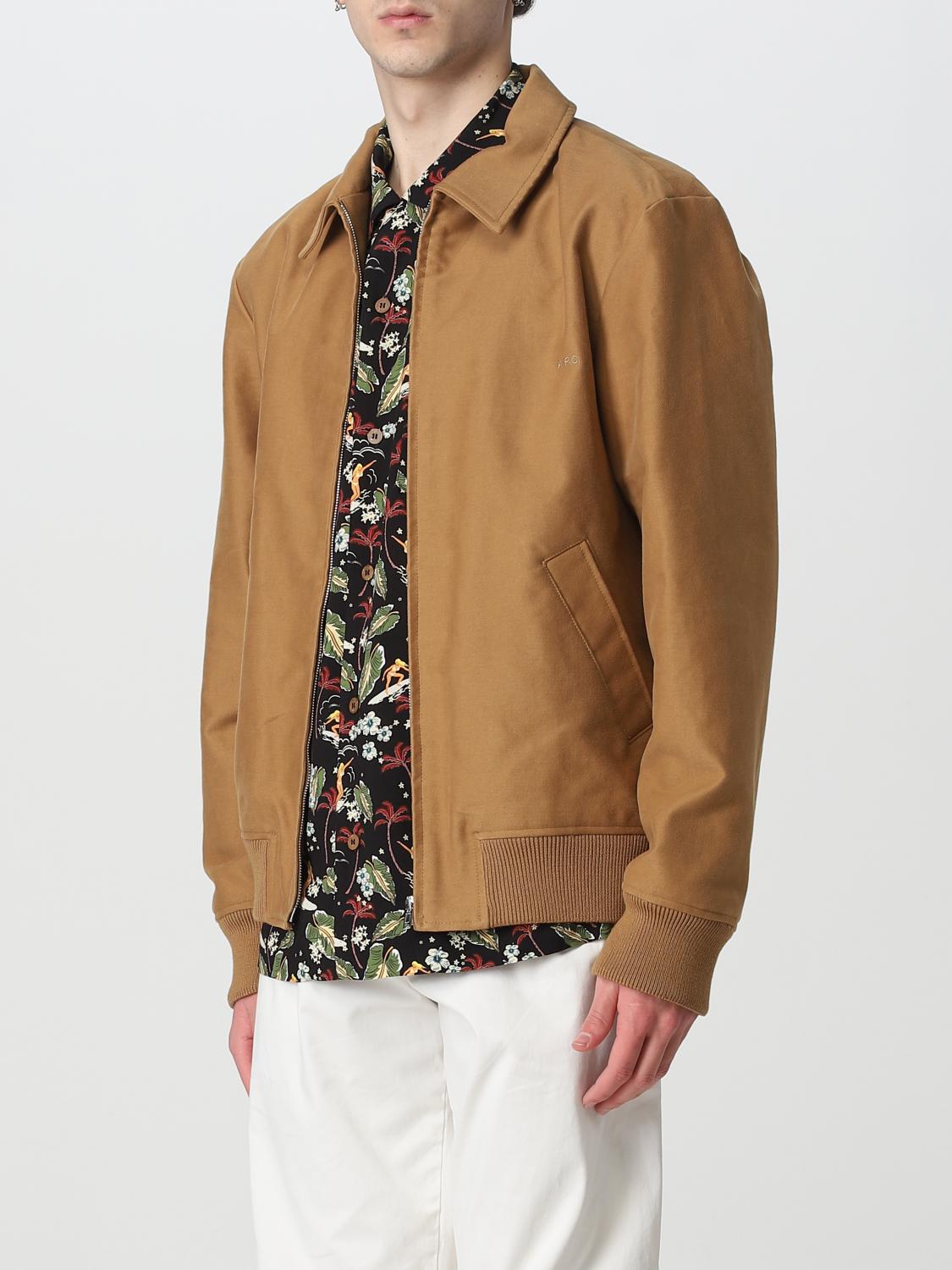 A.P.C. ジャケット メンズ A.P.C. - ベージュ | COFCSH02706 | GIGLIO.COM