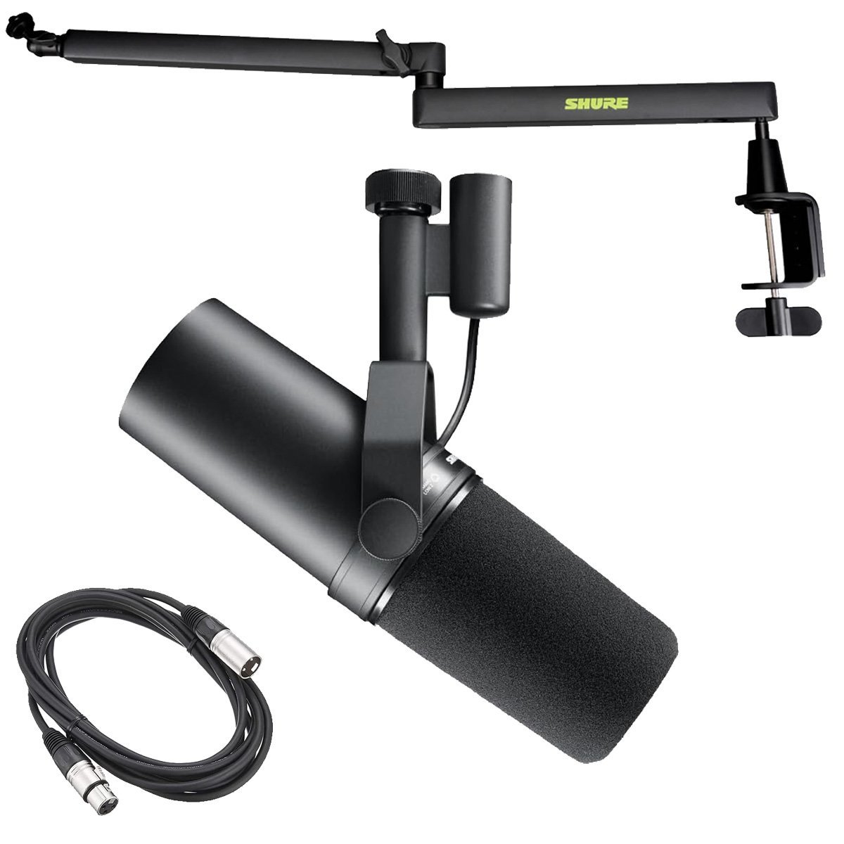 Shure SM7B [SH-BROADCAST2 ＆ 5mマイクケーブル セット] スタジオ