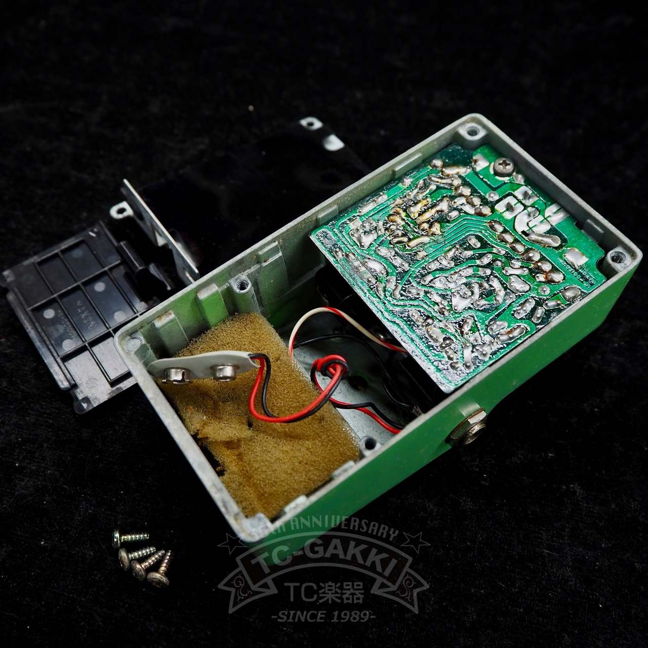 Maxon OD-9 Overdrive (Black Label/JRC2043DD)（ビンテージ）【楽器