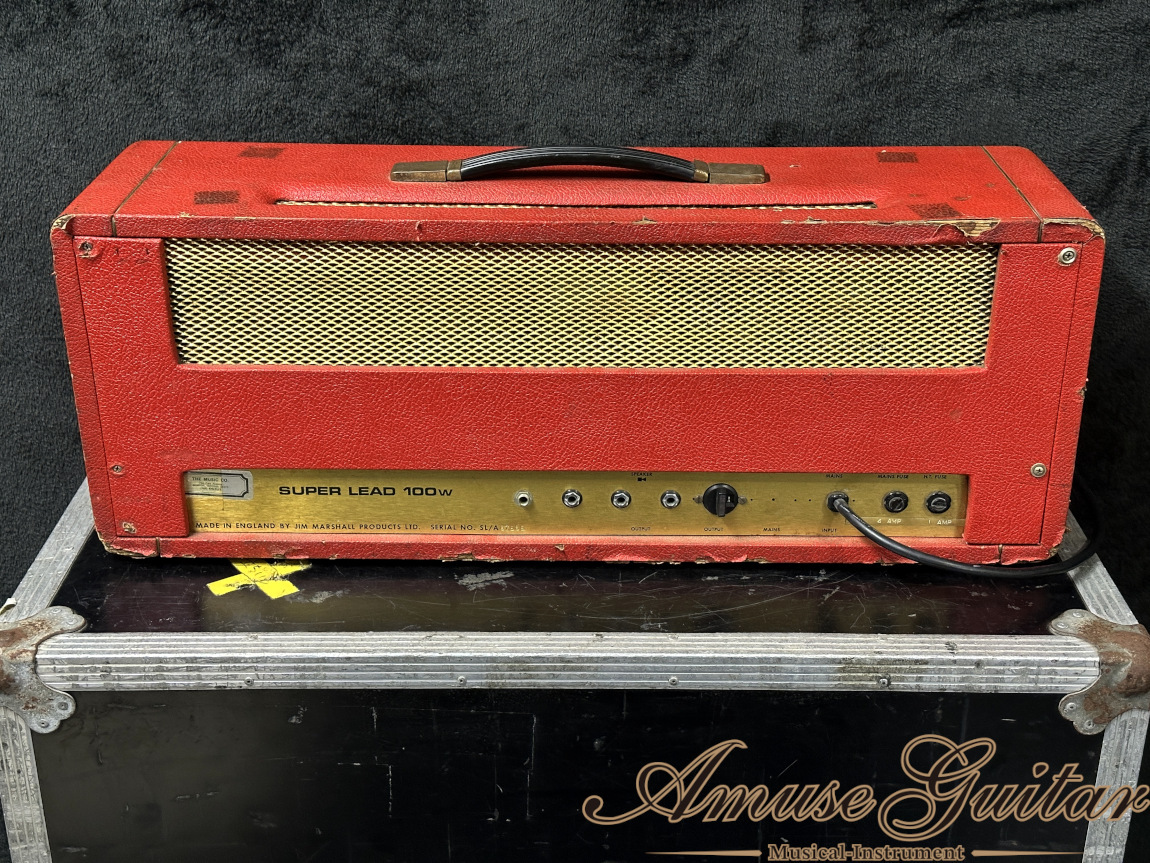 Marshall JMP100 1959 Super Lead Amp 1973年製【Original Red Levant