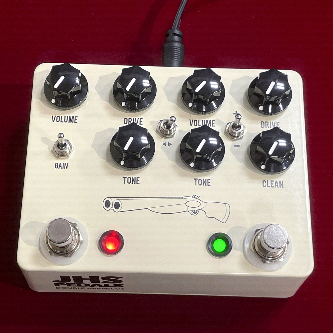 JHS Pedals Double Barrel V4 【生産完了モデル】【当店ラスト1台