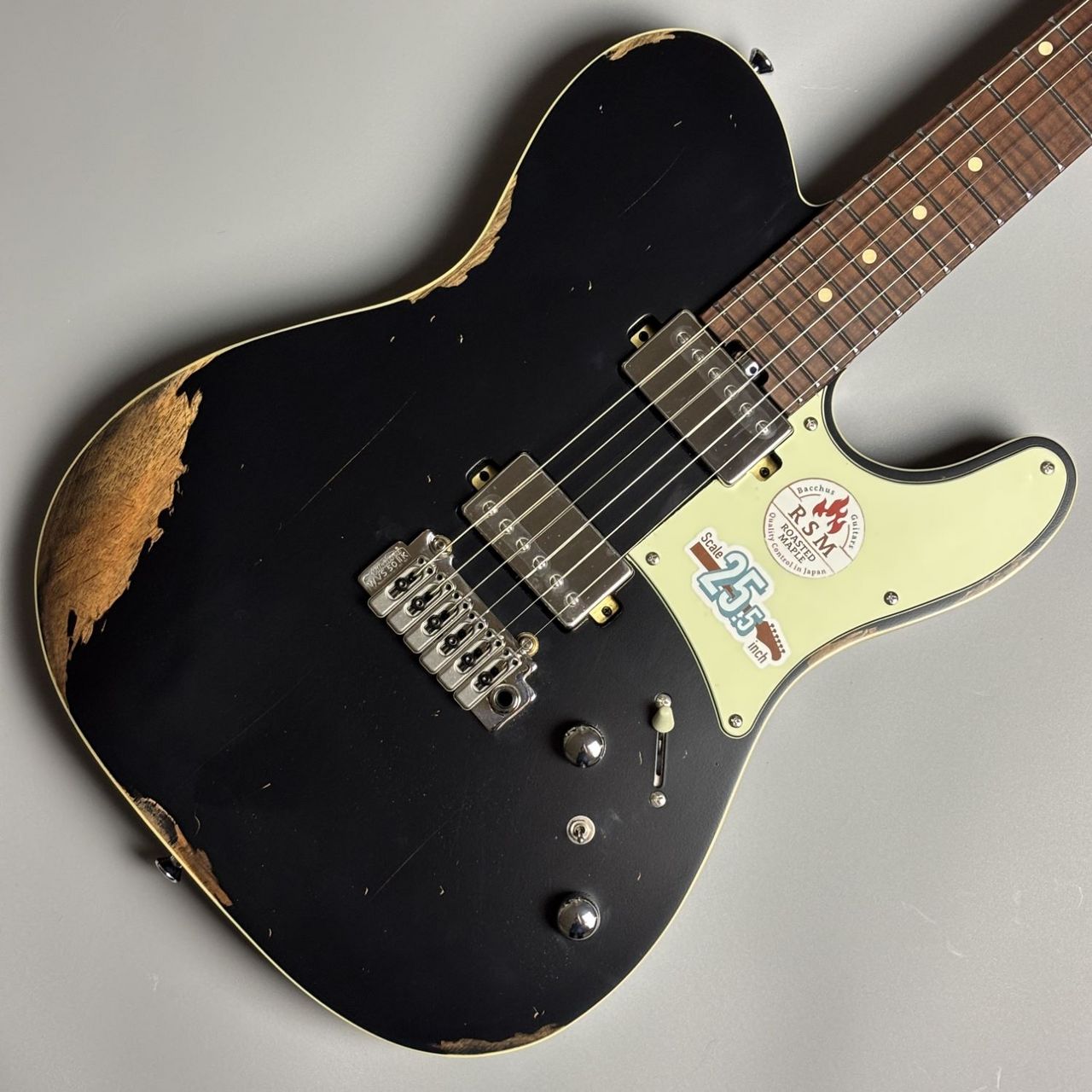 Bacchus TACTICS24-AGED/RSM BLK-AGED エレキギター グローバル