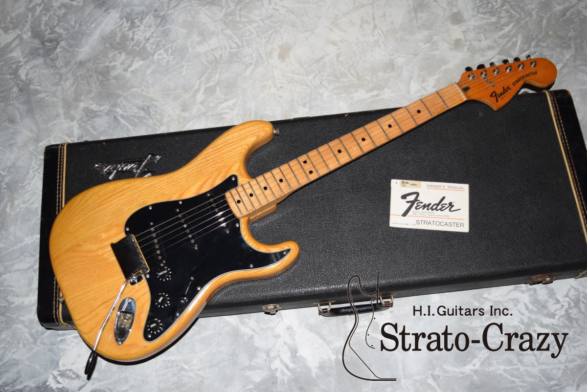 Fender Stratocaster '76 Natural/Maple neck（ビンテージ）【楽器検索