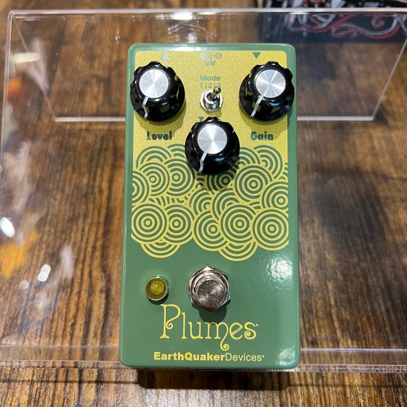 EarthQuaker Devices Plumes コンパクトエフェクター オーバードライブ