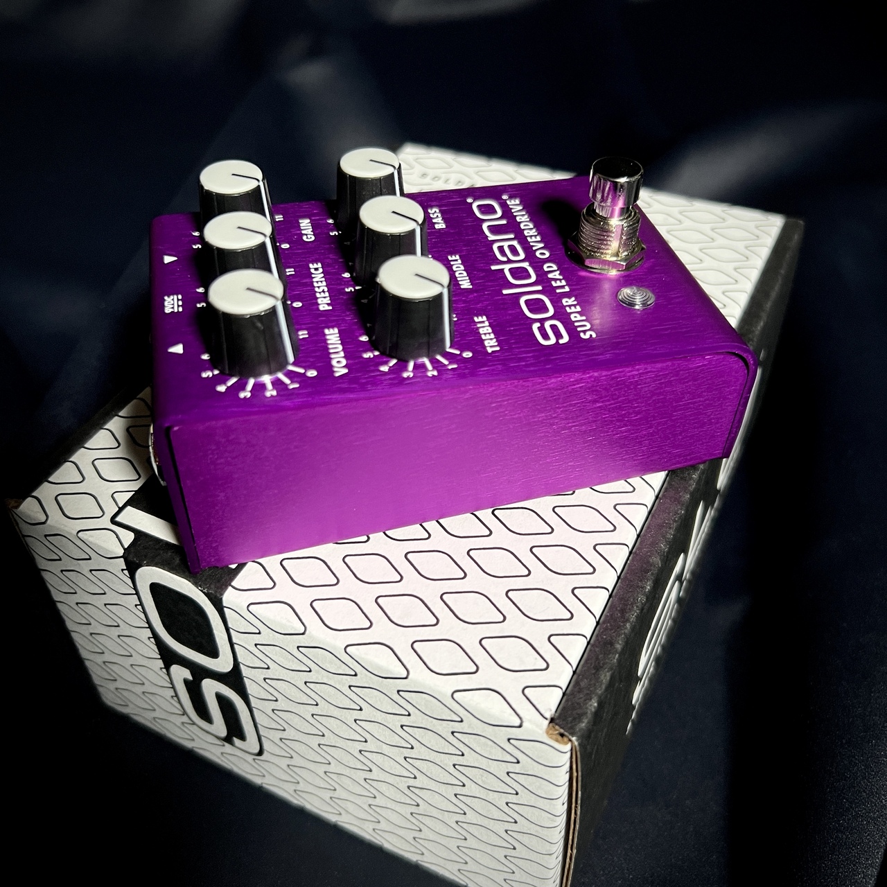 Soldano SLO Pedal - Purple Anodized （新品/送料無料）【楽器検索