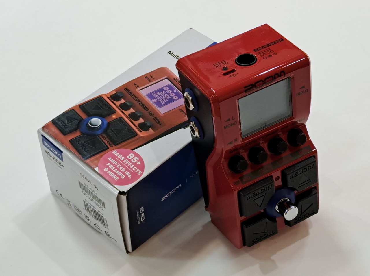ZOOM ZOOM MS-60B+ -MULTISTOMP for Bassists-【ベース用マルチ