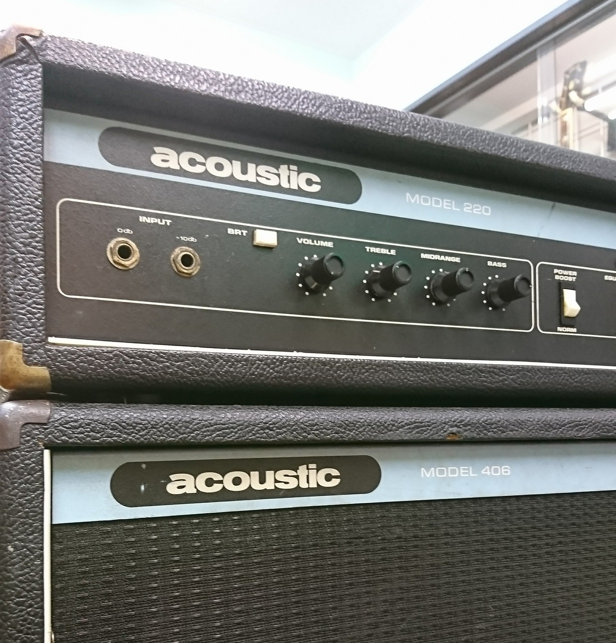 acoustic MODEL220 & MODEL406（ビンテージ）【楽器検索デジマート】