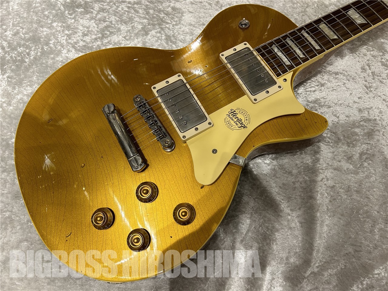 Heritage Custom Shop Core Collection H-150 Plain Top Artisan Aged