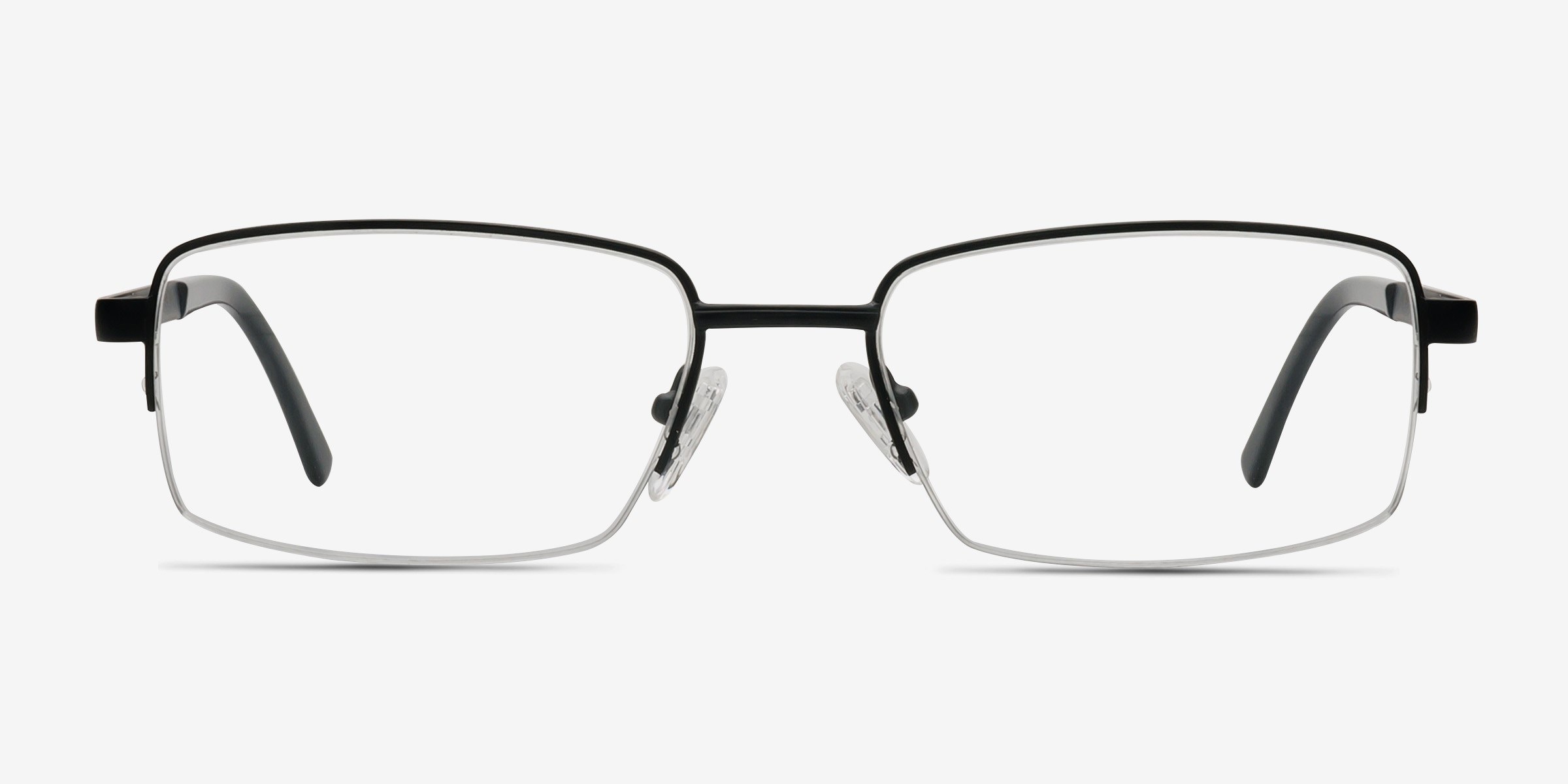 Axis Rectangle Black Glasses for Men | Eyebuydirect
