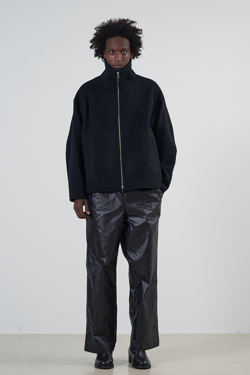 YOKE(ヨーク)｜【UNISEX】MELTON スタンドカラージップブルゾン