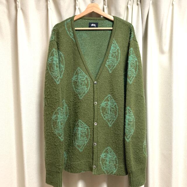 STUSSY - Stussy Mask Mohair Cardigan カーディガン XLの通販 by ゴリ