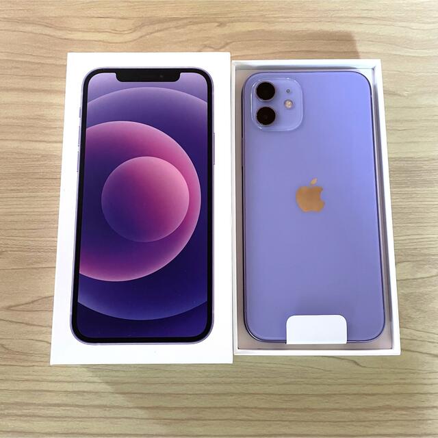 iPhone - iPhone 12 64GB 新品 未使用 SIMフリー パープルの通販 by 8a