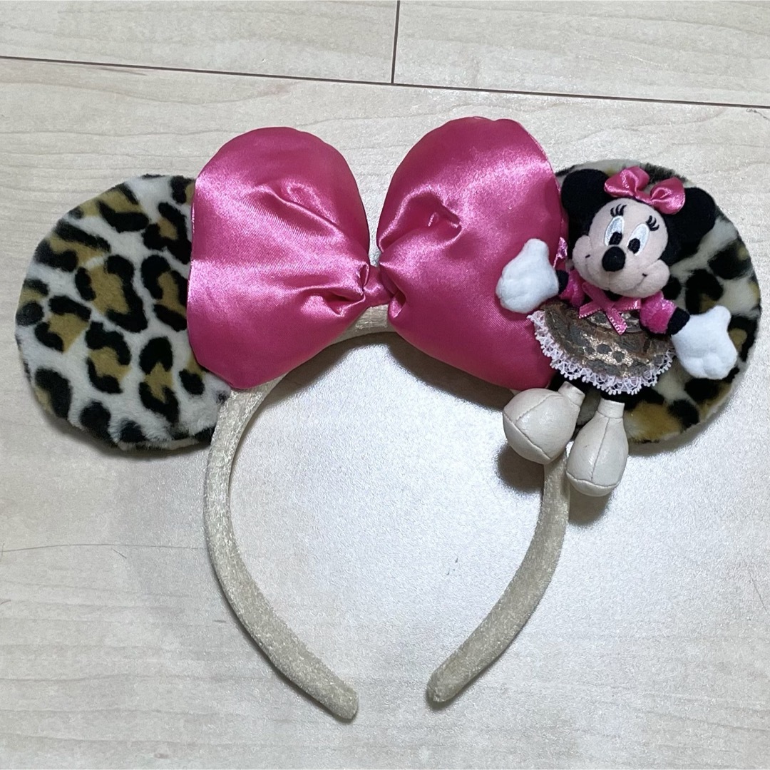 ミニーマウス - 激レア品！ミニー ディズニー カチューシャ ヒョウ柄
