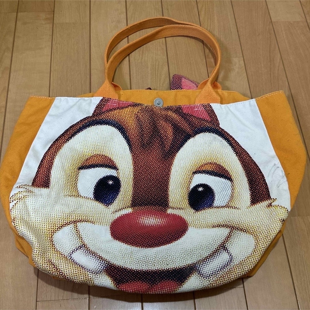 チップ&デール - チップとデール フェイス トートバッグの通販 by