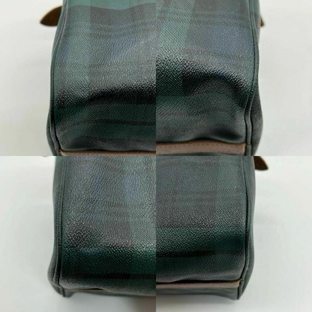 ✨良品✨ポロラルフローレン タータンチェック ミニボストンバッグ